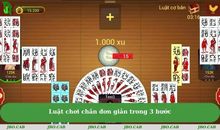 Luật chơi chắn đơn giản trong 3 bước
